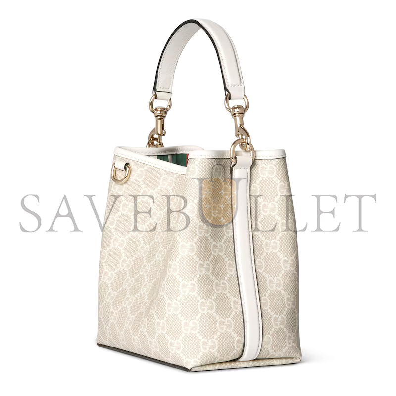 GUCCI GG EMBLEM SMALL BUCKET BAG 815118 (19*18*11cm)
